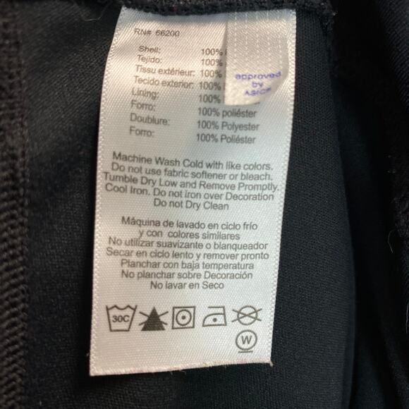 Asics Black Active Tennis Mini Skort Small - Picture 7 of 7